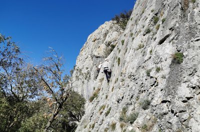Escalade secteur La Bête (Mont Bouquet)