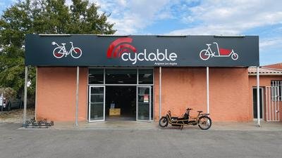 Entréer magasin Cyclable Avignon Les Angles