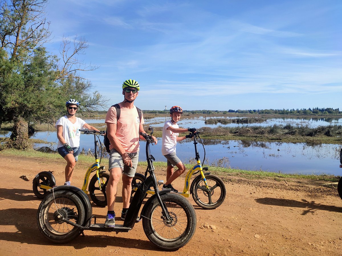 Visites guidées à vélo et trottinette électrique - Happy Tour Camargue_Saint-Laurent-d'Aigouze