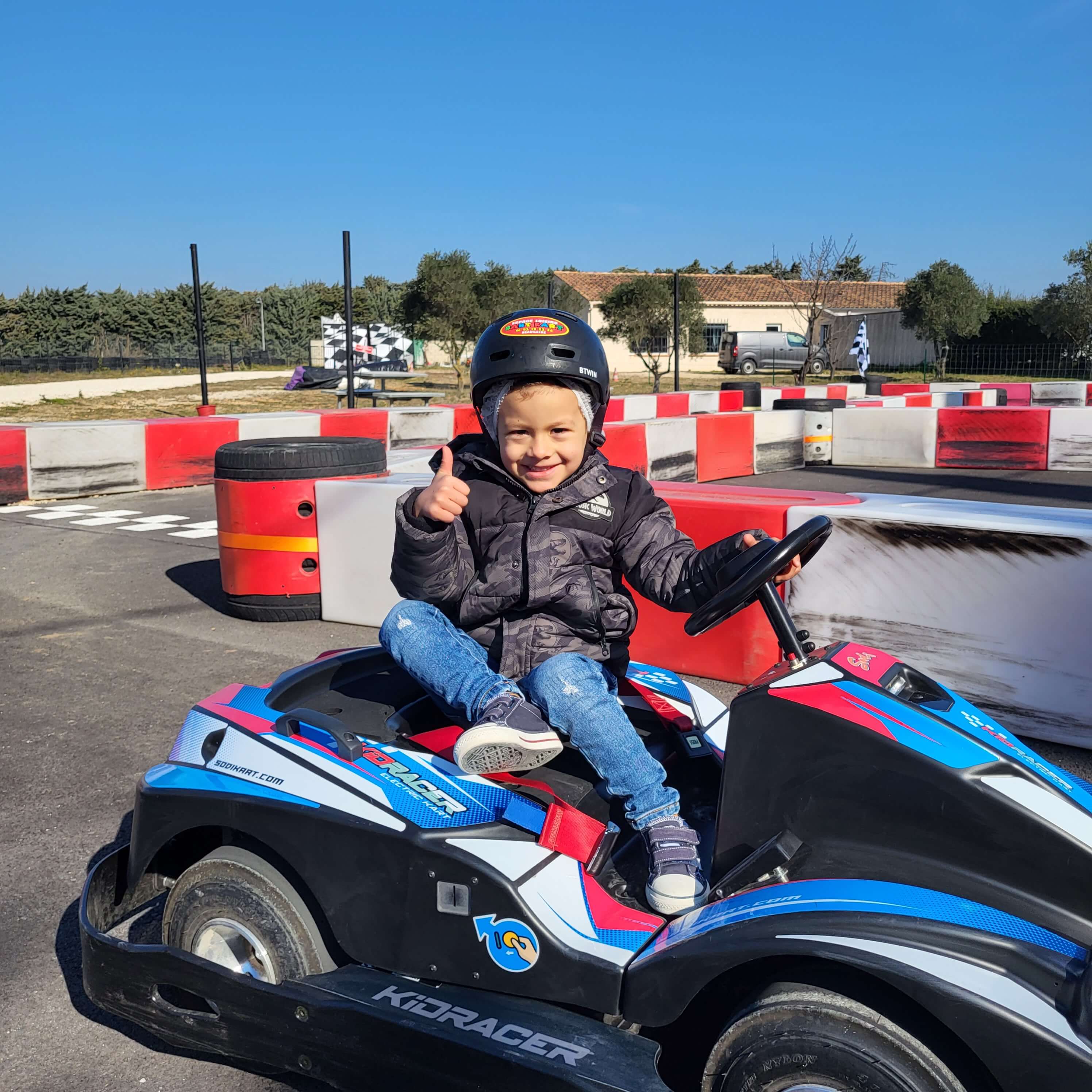 Karting pour les enfants de 3 à 6 ans