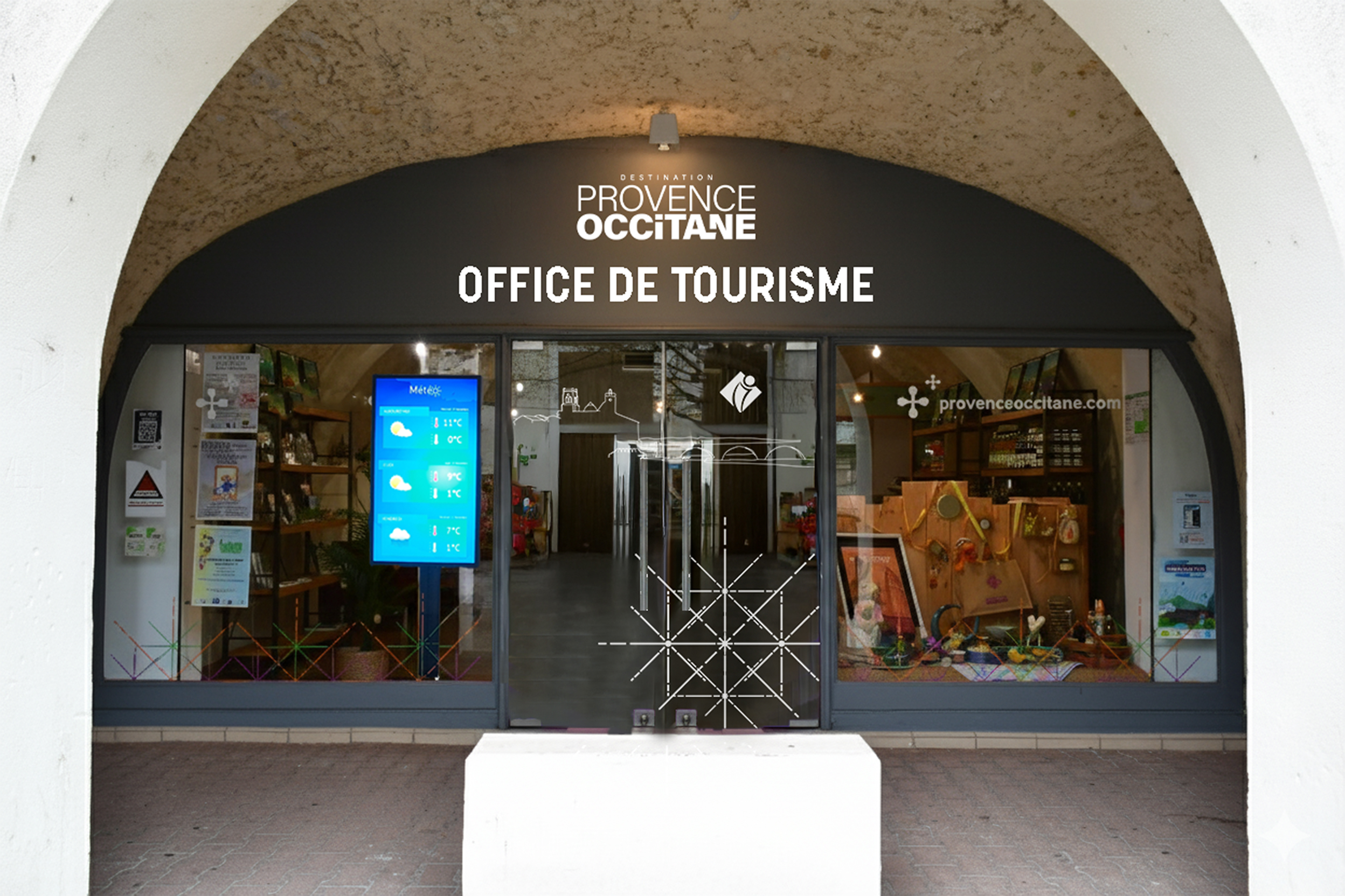 Entrée principale du bureau