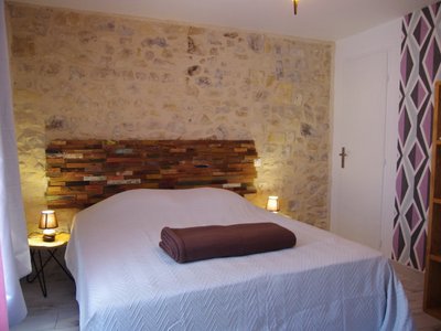 Chambre lit double
