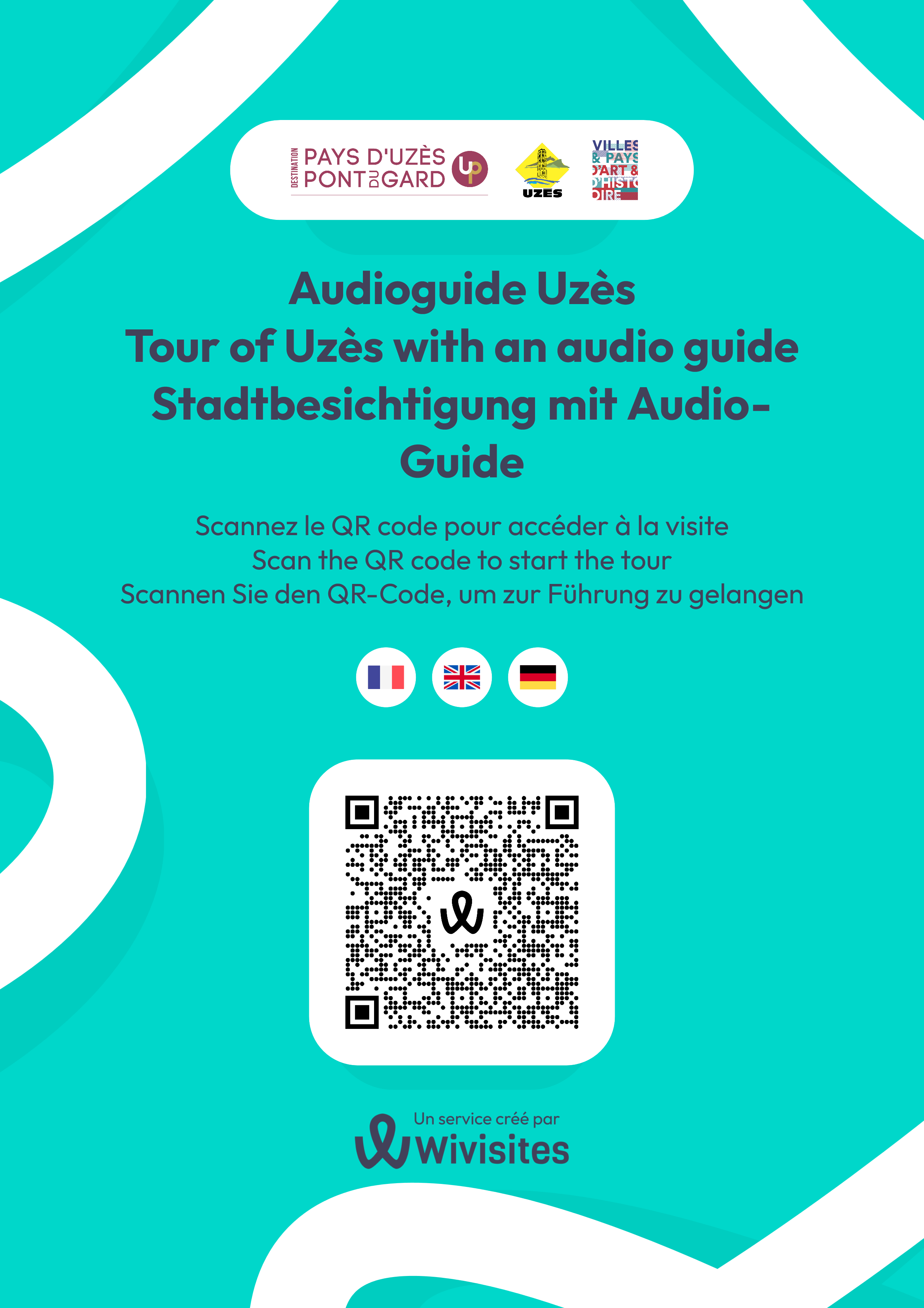 Audio guide pour visiter le centre historique d'Uzès