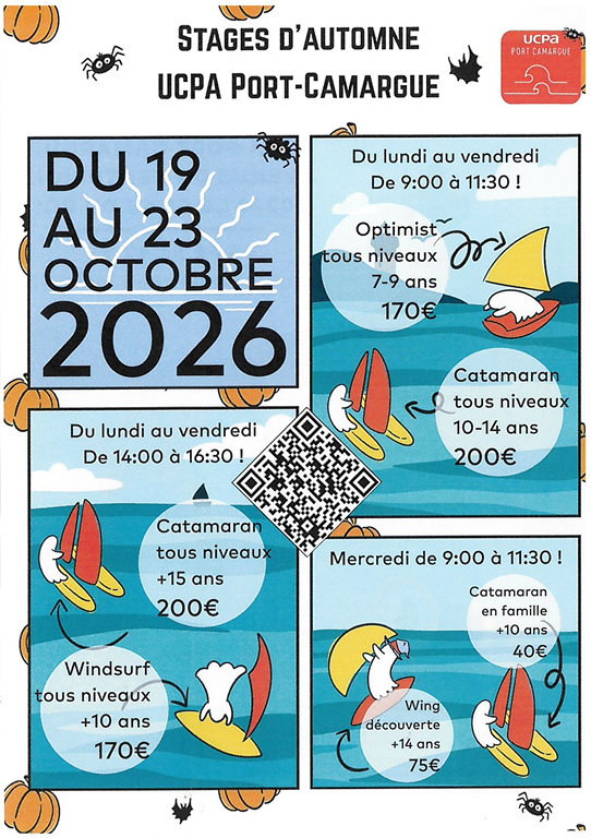 Stages d'automne UCPA_Le Grau-du-Roi