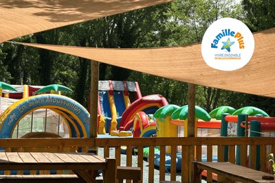 Cèze park : parc de structure gonflables au bord de la Cèze