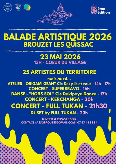 Balade Artistique 2026_Brouzet-lès-Quissac