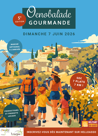 Oenobalade à Vénéjan_Vénéjan