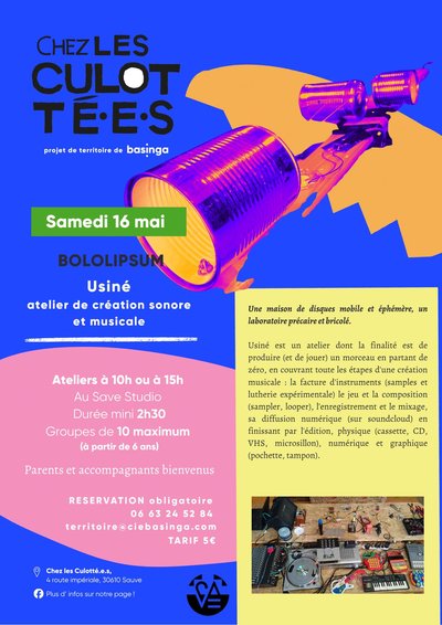 Ateliers Musique Usiné_Sauve