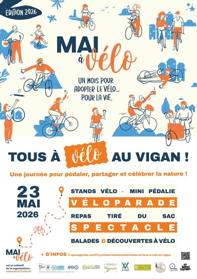 Mai à vélo_Le Vigan