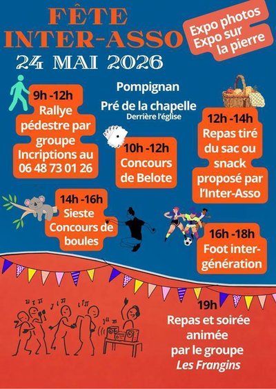 Fête inter-asso de Pompignan
