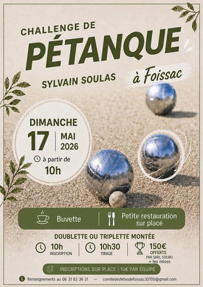 Challenge de pétanque