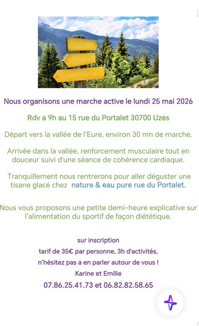 Marche active - Matinée oxygène et vitalité_Uzès