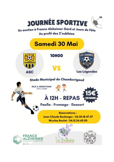 Journée sportive à Chamborigaud_Chamborigaud