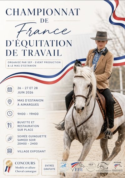 Championnat de France d'équitation de travail_Aimargues