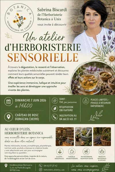 Atelier d'herboristerie sensorielle_Domazan