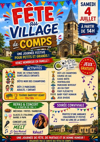 Fête au village_Comps