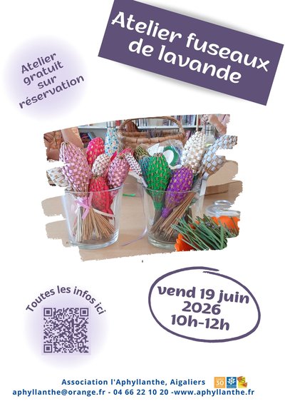 Fuseaux de lavande