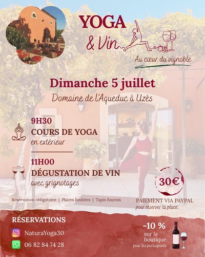 Atelier Yoga et Vin