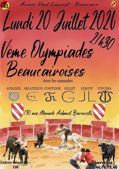 Vème Olympiades Beaucairoises