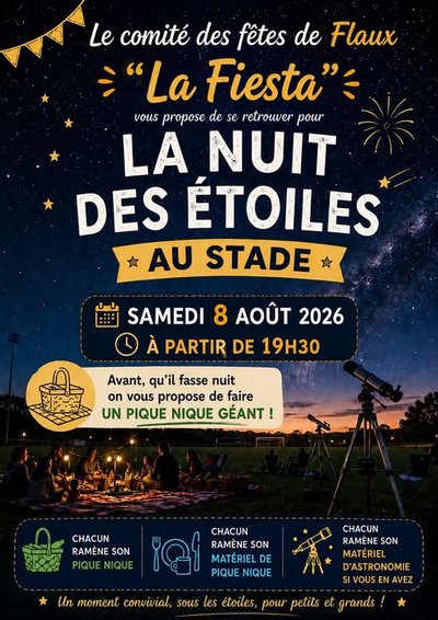 La nuit des étoiles Flaux