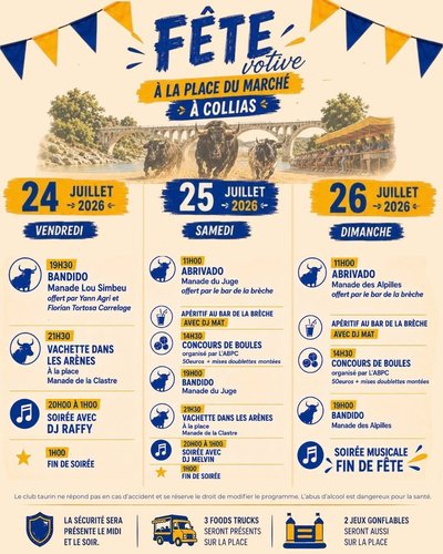 Fête Votive de Collias_Collias