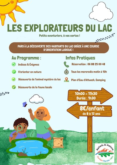 Course d'orientation - Les explorateurs du lac_Massillargues-Attuech