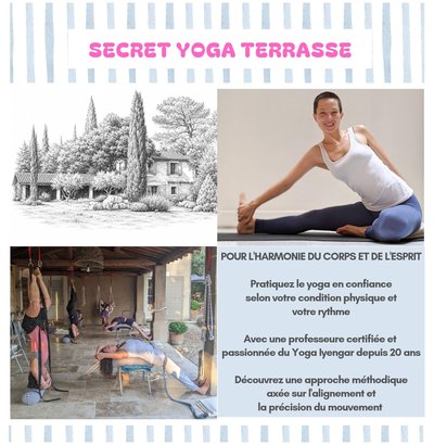 Yoga Iyengar au cœur de la garrigue