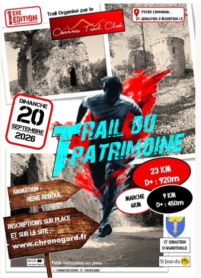 JEP 2026 : Trail du Patrimoine_Saint-Sébastien-d'Aigrefeuille
