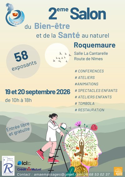 2ème salon du bien-être et de la santé au naturel_Roquemaure