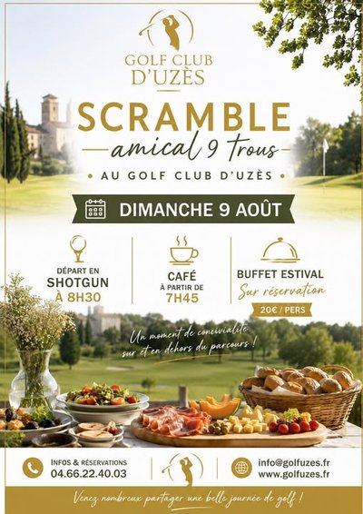 Scramble amical 9 trous