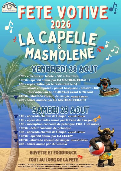 Fête votive de La Capelle-et-Masmolène_La Capelle-et-Masmolène