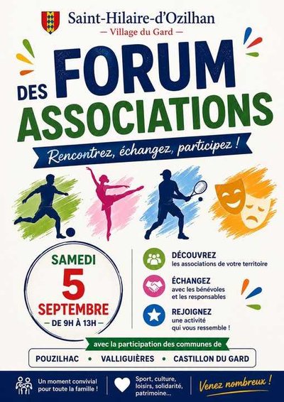 Forum des associations intervillages_Saint-Hilaire-d'Ozilhan
