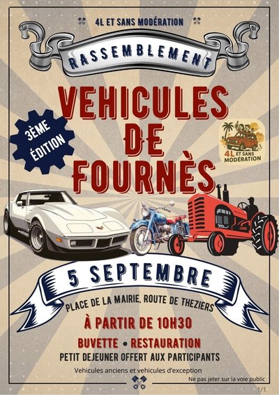 Rassemblement - Voitures_Fournès