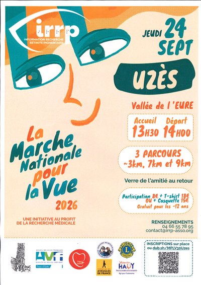 La Marche Nationale pour la Vue_Uzès