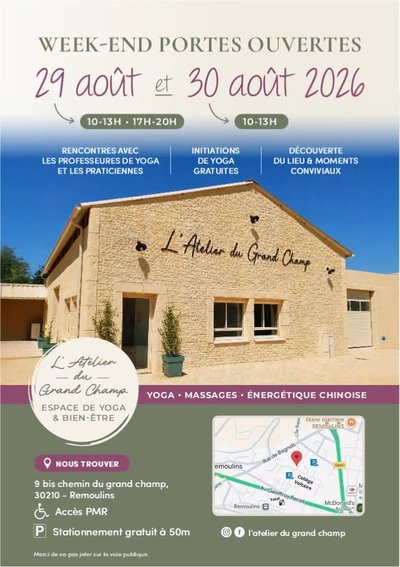 Week-end portes ouvertes - L'Atelier du Grand Champ_Remoulins