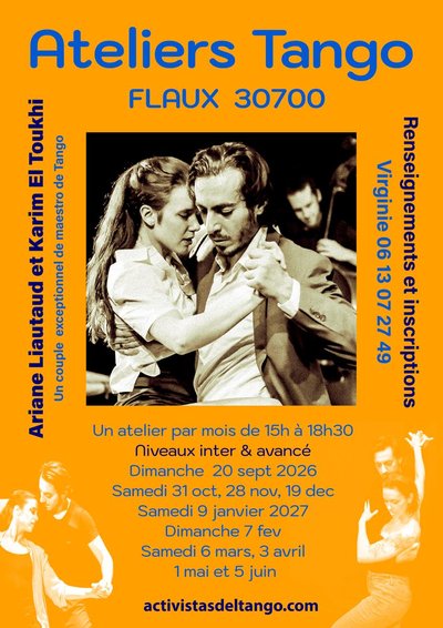 Stage intensif de Tango à Flaux