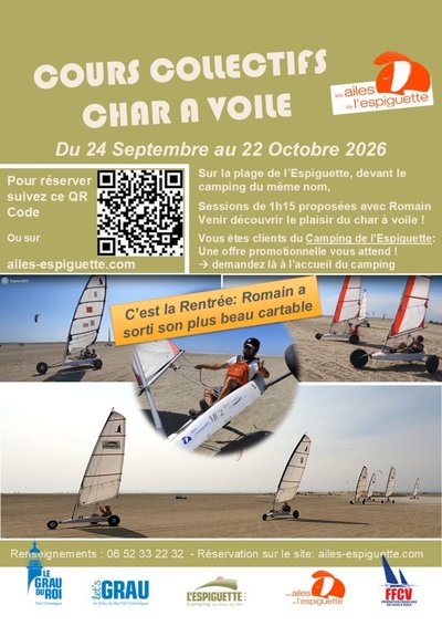 Sessions char à voile_Le Grau-du-Roi