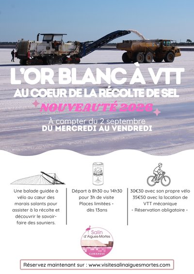L'or blanc à vélo