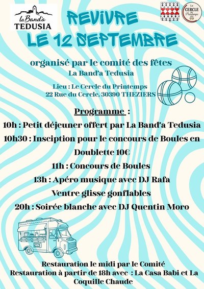Le Revivre de la fête votive à Théziers_Théziers
