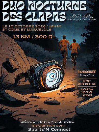 Duo nocturne Des Clapas_Saint-Côme-et-Maruéjols
