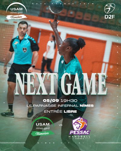 USAM Nîmoise / Pessac Handball