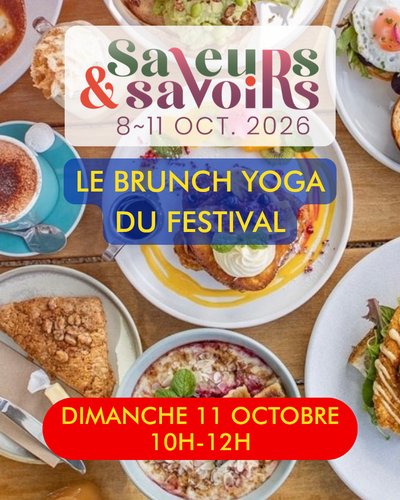 Brunch Yoga du Festival Saveurs & Savoirs