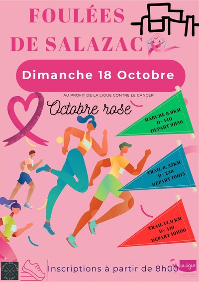 Les foulées de Salazac - Course pour octobre rose_Salazac