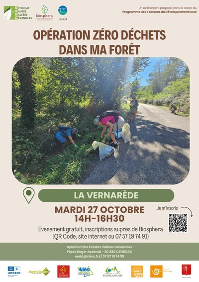 Opération zéro-déchets dans ma forêt_La Vernarède