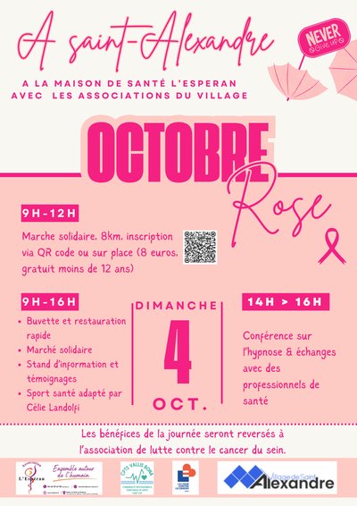 Octobre rose à St Alexandre_Saint-Alexandre