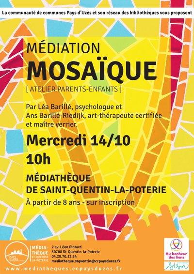 Atelier - Médiation Mosaïque_Saint-Quentin-la-Poterie