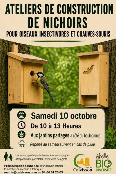 Affiche Nichoirs