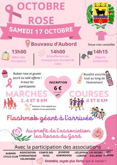 Octobre Rose à Aubord_Aubord