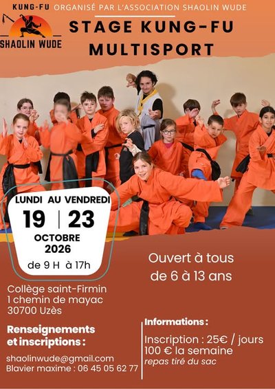 Stage de Kung Fu_Uzès