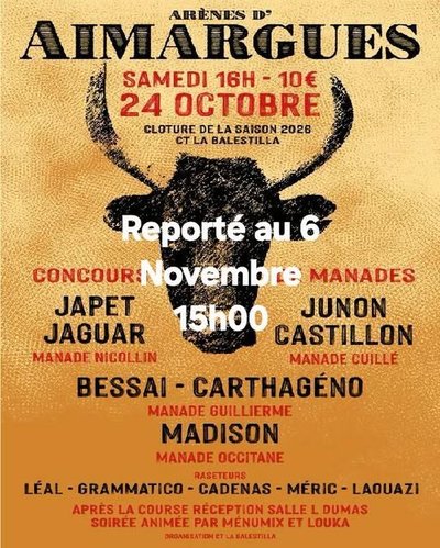 Course de clôture du Club Taurin La Balestilla_Aimargues